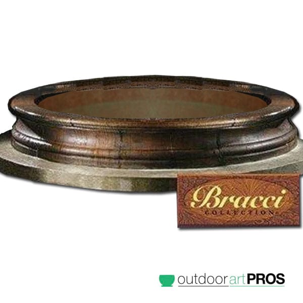 Bracci Stone Fountain Basin - 12 Feet - Outdoorartpross
