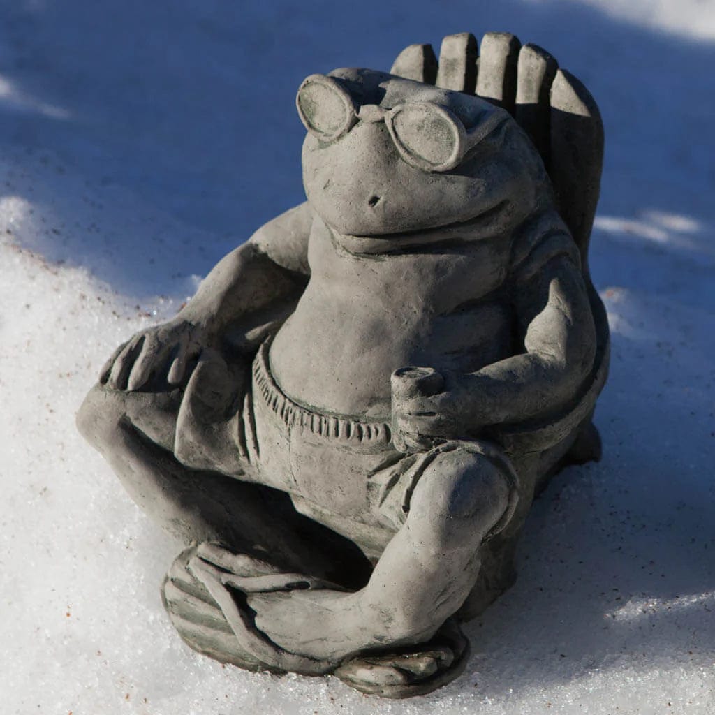 Bud on the Beach Cast Stone Garden Statue