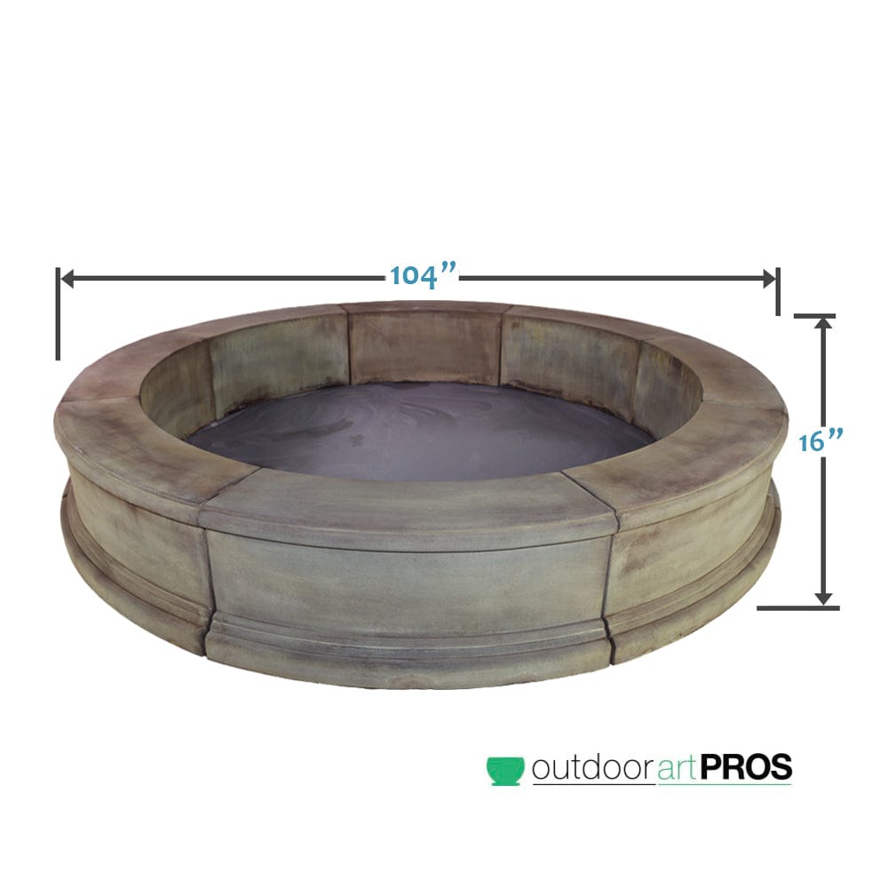 Giannini Large Easy Pond Basin - Outdoorartpross