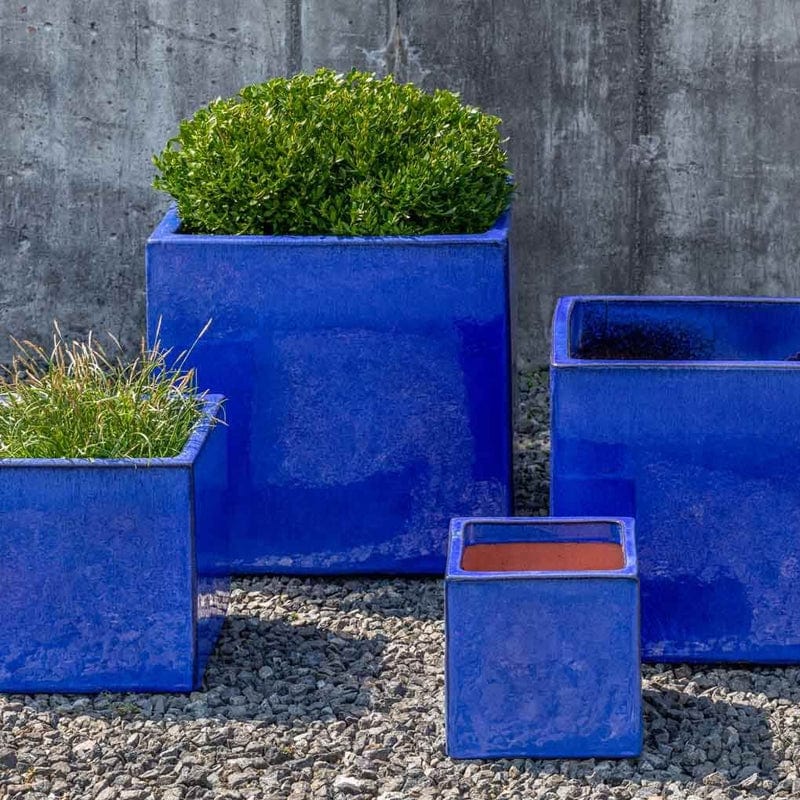 Hancock Modern Planter Nested Set of 4 | Glazed Collection
