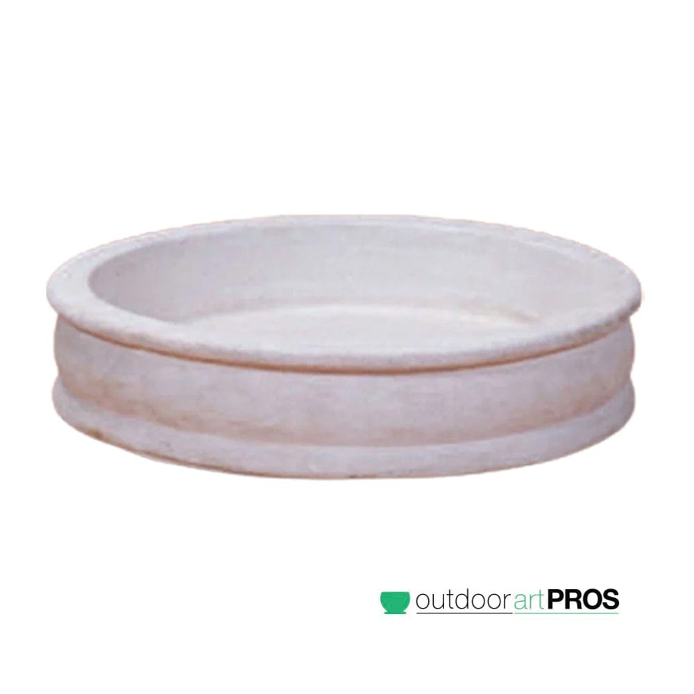 Giannini Fountain Round Basin - Outdoorartpross