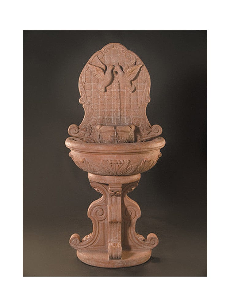 Dove Wall Outdoor Fountain - Outdoorartpross