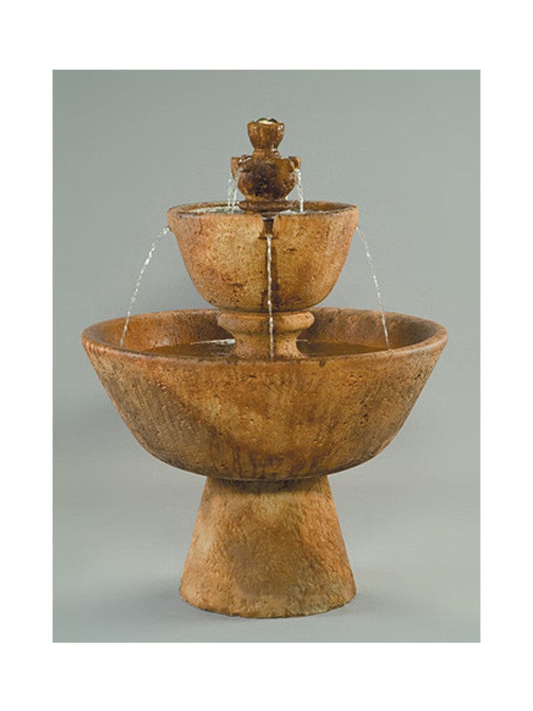 Tuscan Tiered Outdoor Water Fountain - Outdoorartpross