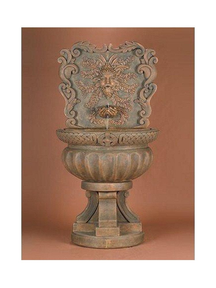 Green Man Outdoor Wall Fountain - Outdoorartpross
