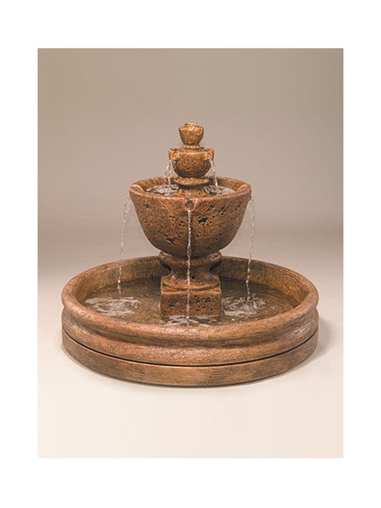 Tuscany Tiered Outdoor Fountain With 46 Inch Basin - Outdoorartpross