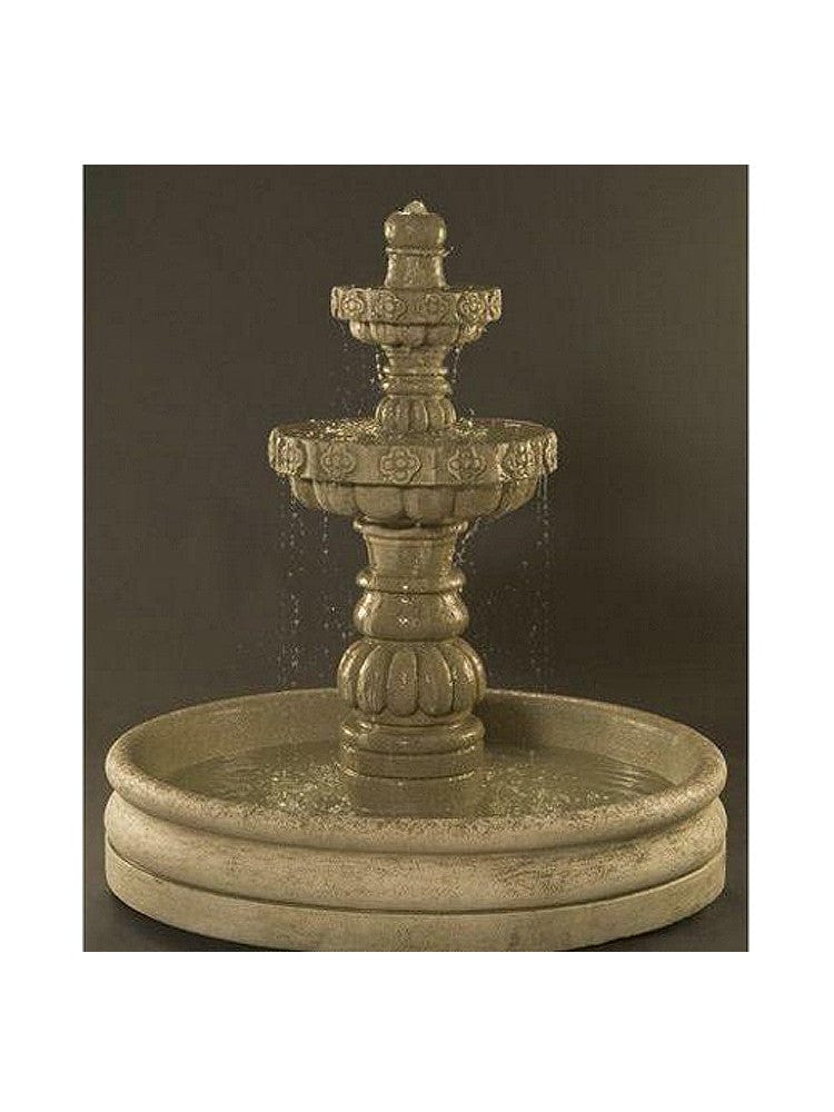 Margarita Garden Water Fountain With 46 Inch Basin - Outdoorartpross
