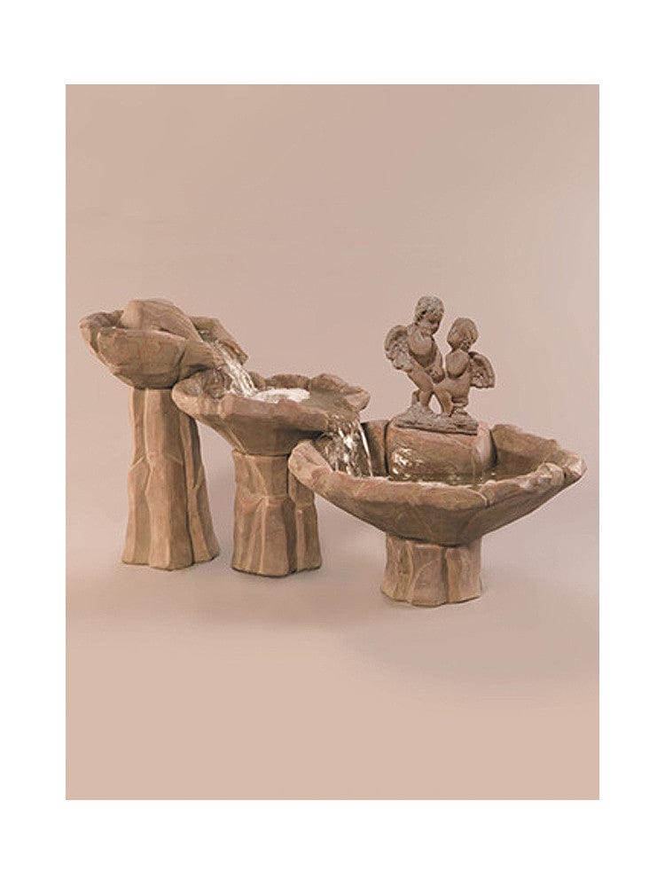 Courtship Cascade Garden Water Fountain - Outdoorartpross