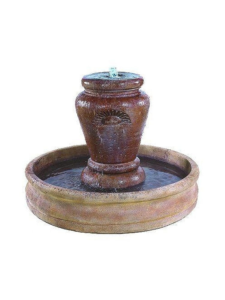 Jardine Pot Outdoor Water Fountain With 55 Inch Basin - Outdoorartpross