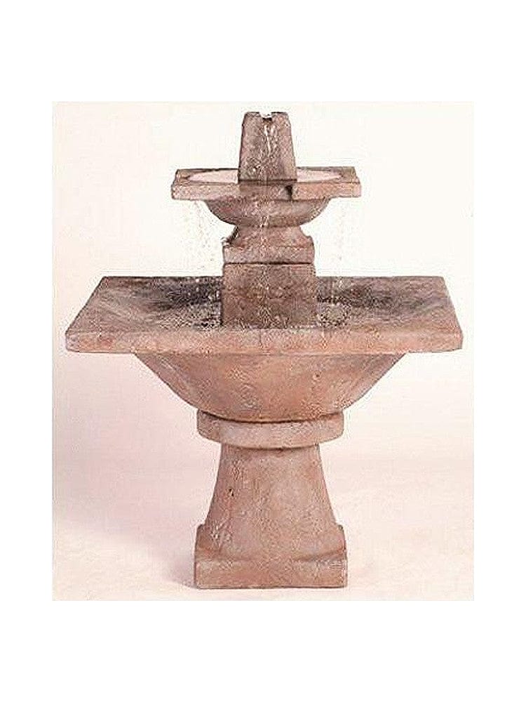 2 -Tier Quadrate Garden Water Fountain - Outdoorartpross