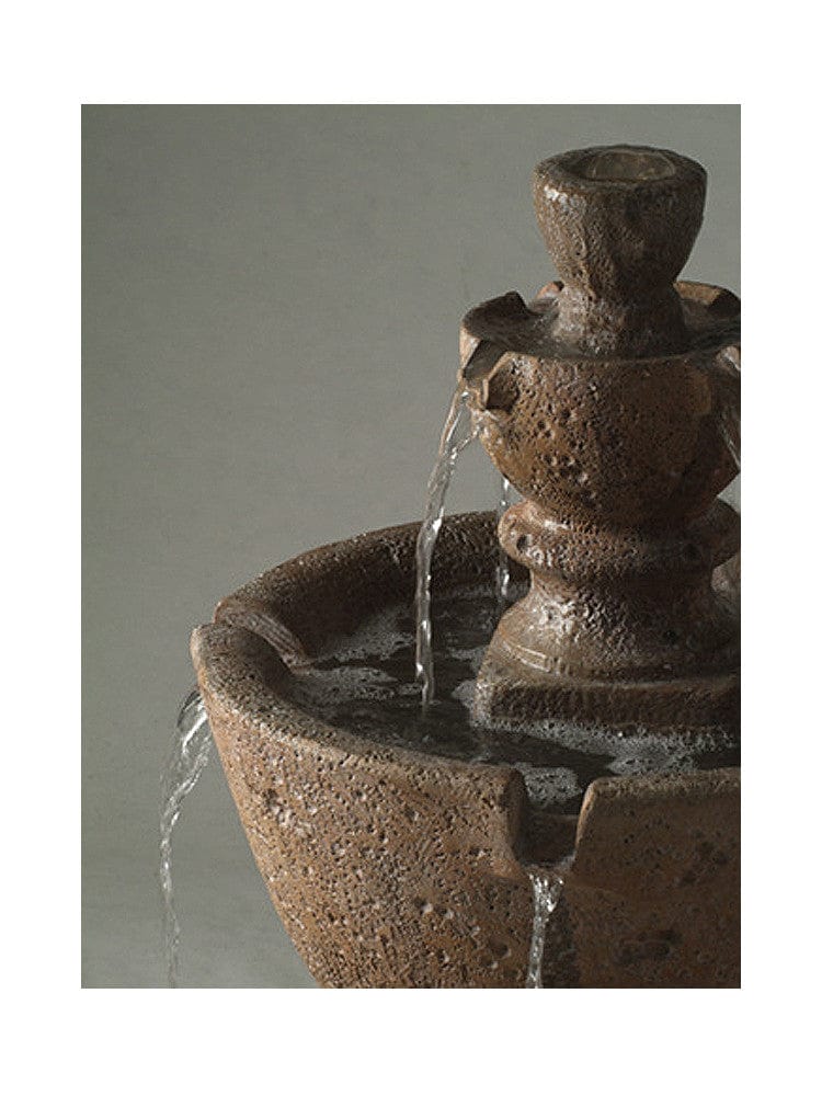 Tuscany Tiered Outdoor Fountain With 46 Inch Basin - Outdoorartpross