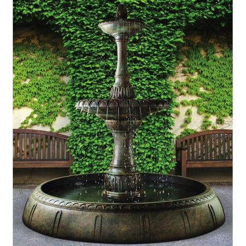 Grande Riviera Fountain in Perpetual Pool - Outdoorartpross