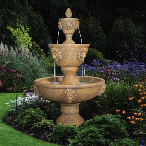 Large Three-Tier Leonesco Fountain - Outdoorartpross