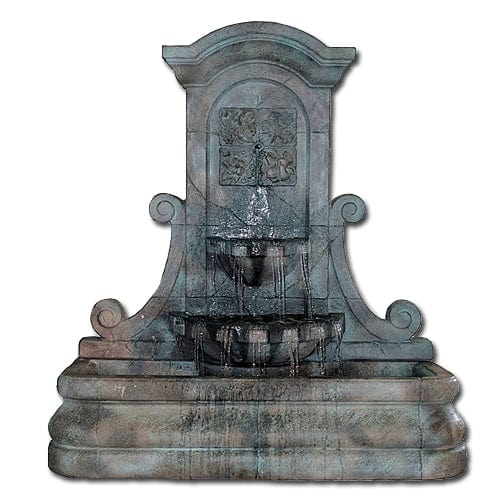 LaMura Four Seasons Flat Wall Fountain - Outdoorartpross
