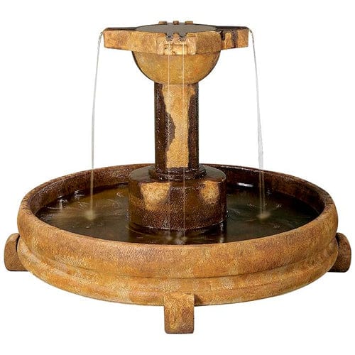 Overflowing Cross Outdoor Fountain - Outdoorartpross