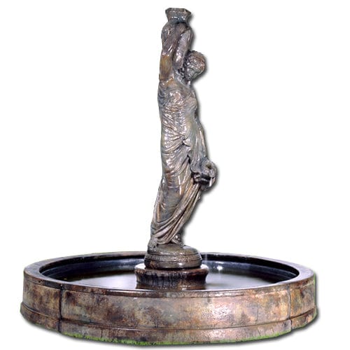 Rebecca Outdoor Fountain in Valencia Pool - Outdoorartpross