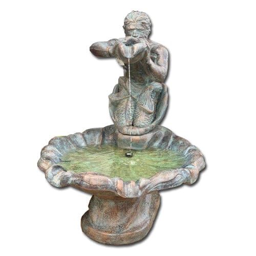 Triton Outdoor Fountain - Outdoorartpross