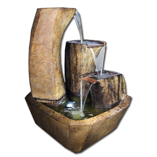 Curving Vessels Fountain - Outdoorartpross