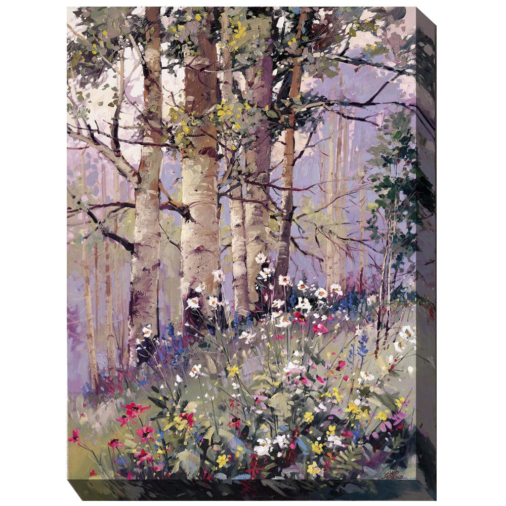 Aspen Spring Outdoor Canvas Art - Outdoorartpross