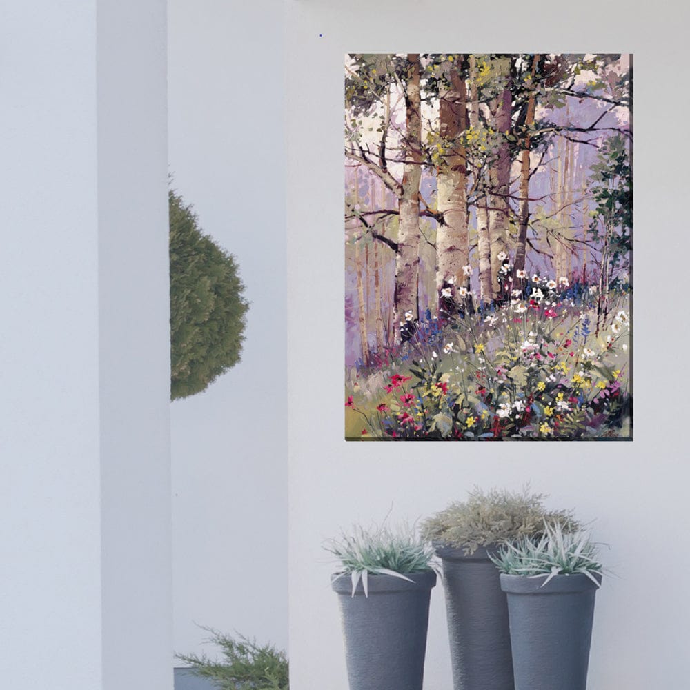Aspen Spring Outdoor Canvas Art - Outdoorartpross