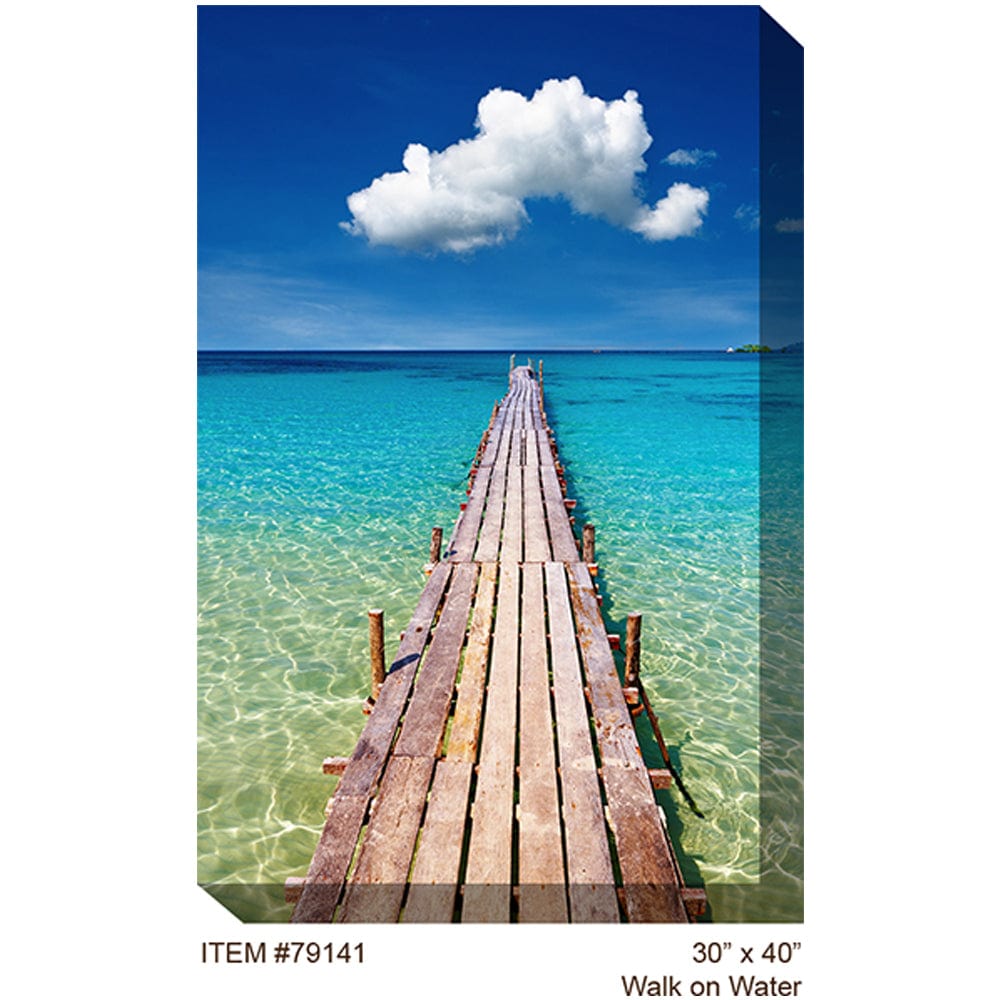 Walk on Water Outdoor Canvas Art - Outdoorartpross