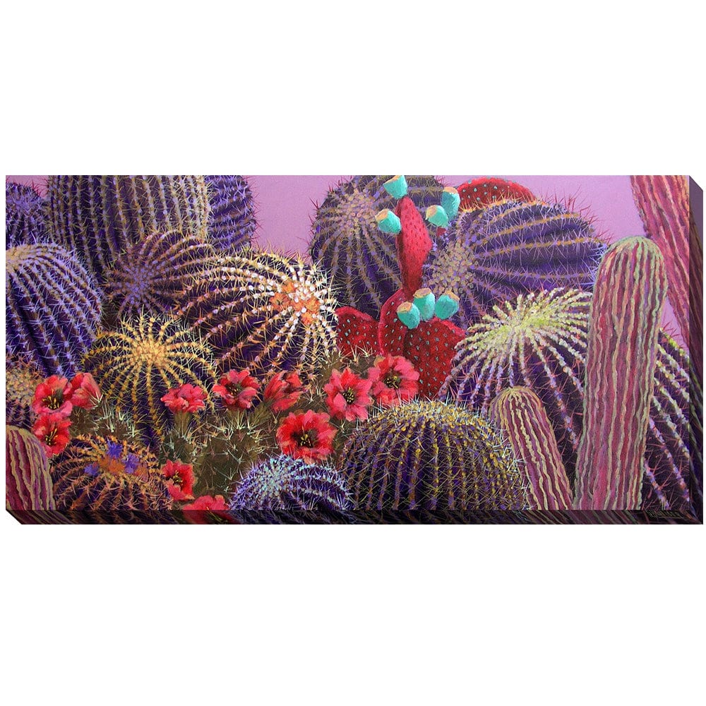Evening Cactus Outdoor Canvas Art - Outdoorartpross