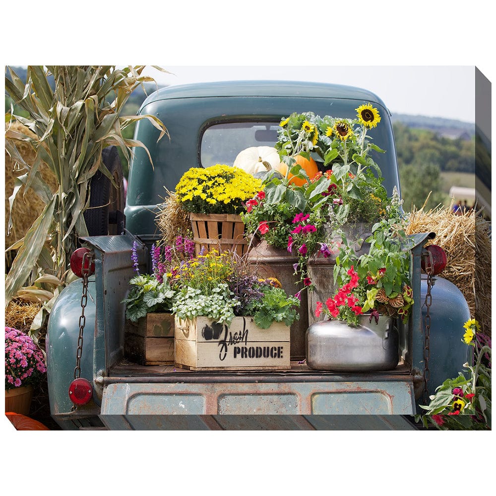 Fresh Produce Outdoor Canvas Art - Outdoorartpross
