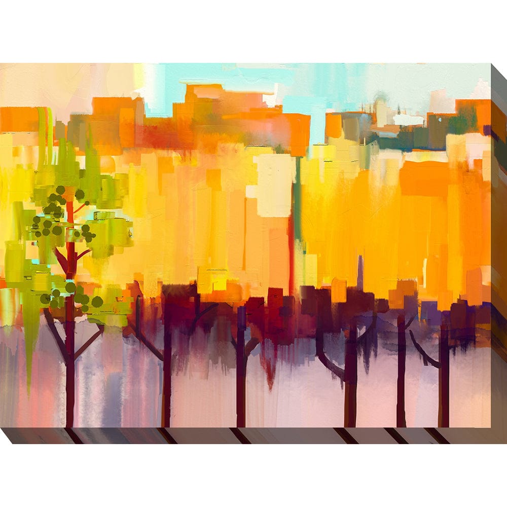 Urban Refuge Outdoor Canvas Art - Outdoorartpross