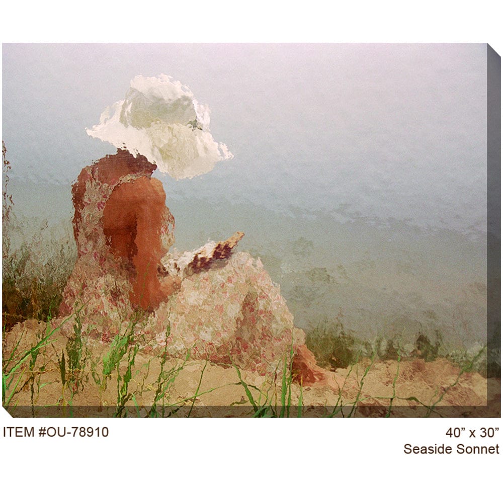 Seaside Sonnet Outdoor Canvas Art - Outdoorartpross