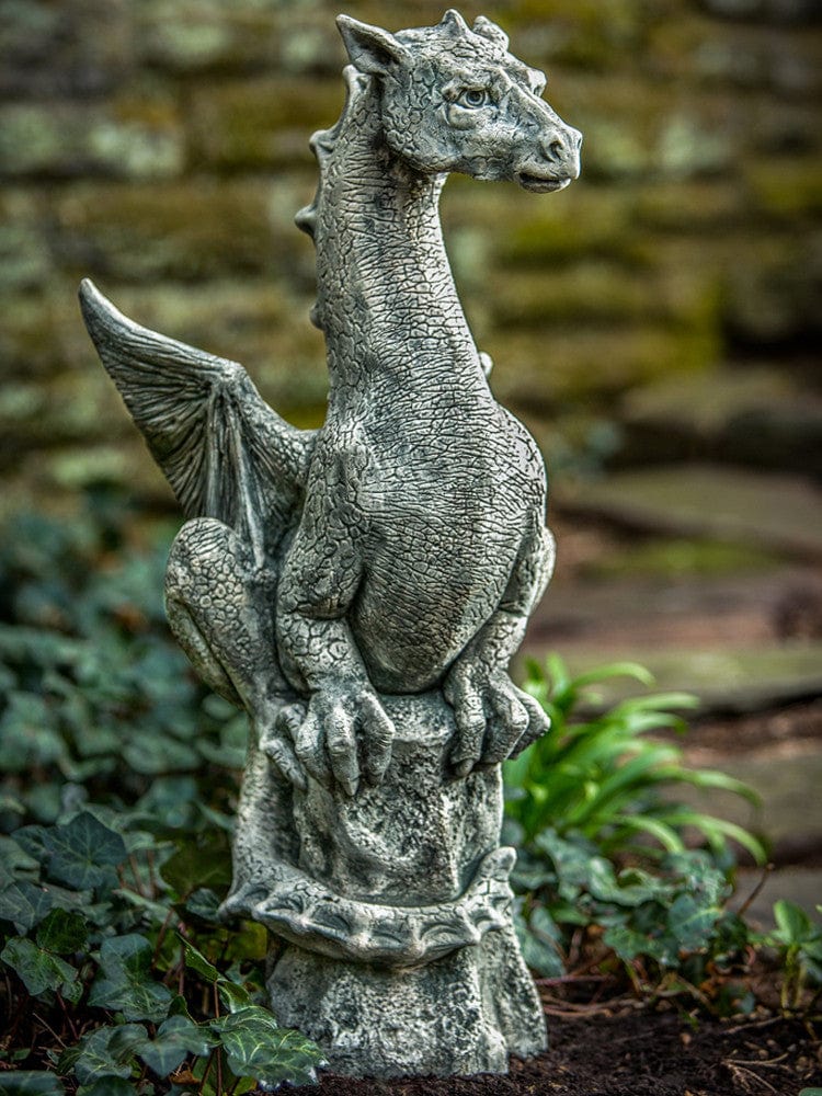 Abraxas Cast Stone Garden Statue - Outdoorartpross