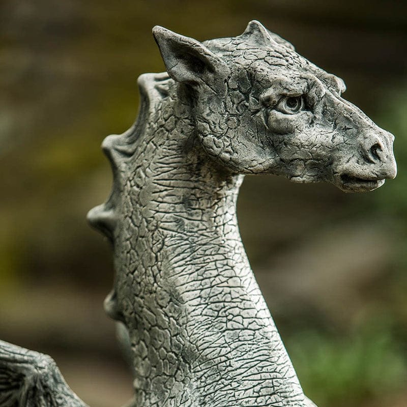 Abraxas Cast Stone Garden Statue - Outdoorartpross