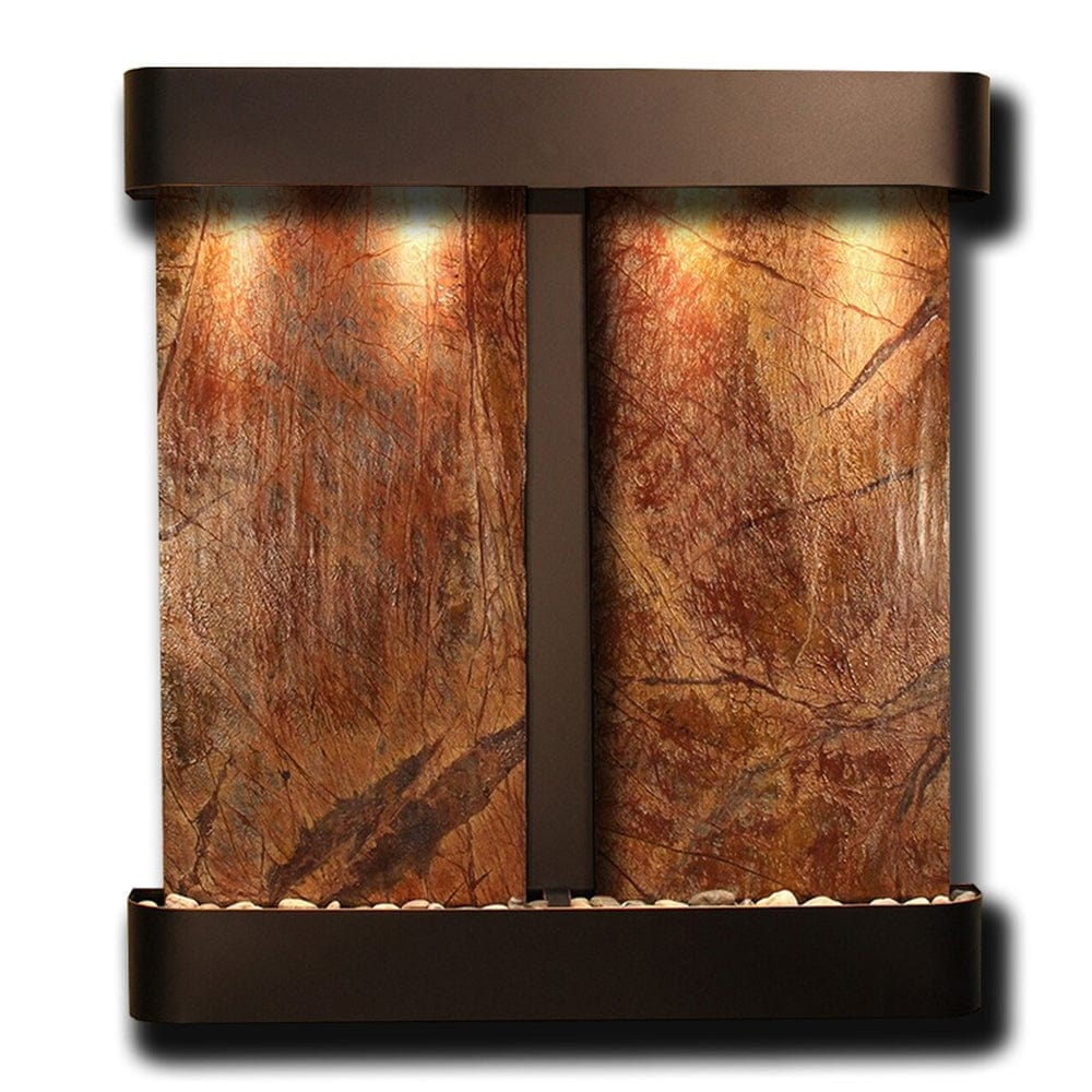 Aspen_Falls_Rainforest_Brown_Marble_Blackened_Copper_Rounded Corners - Outdoorartpross