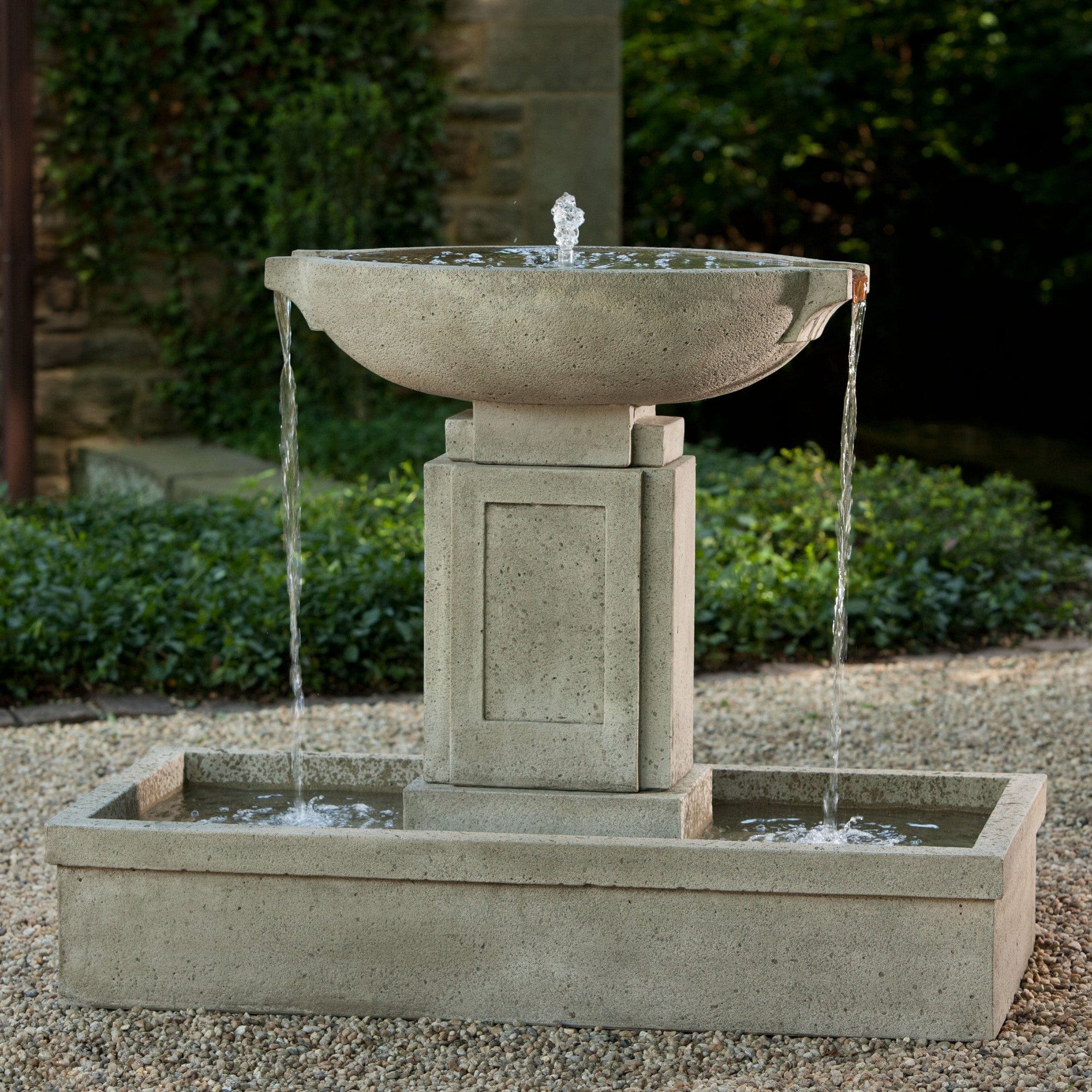 Austin Modern Water Fountain - Outdoorartpross