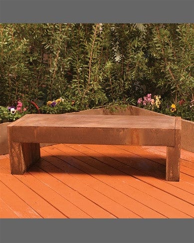 Modern Stone Bench - Outdoorartpross