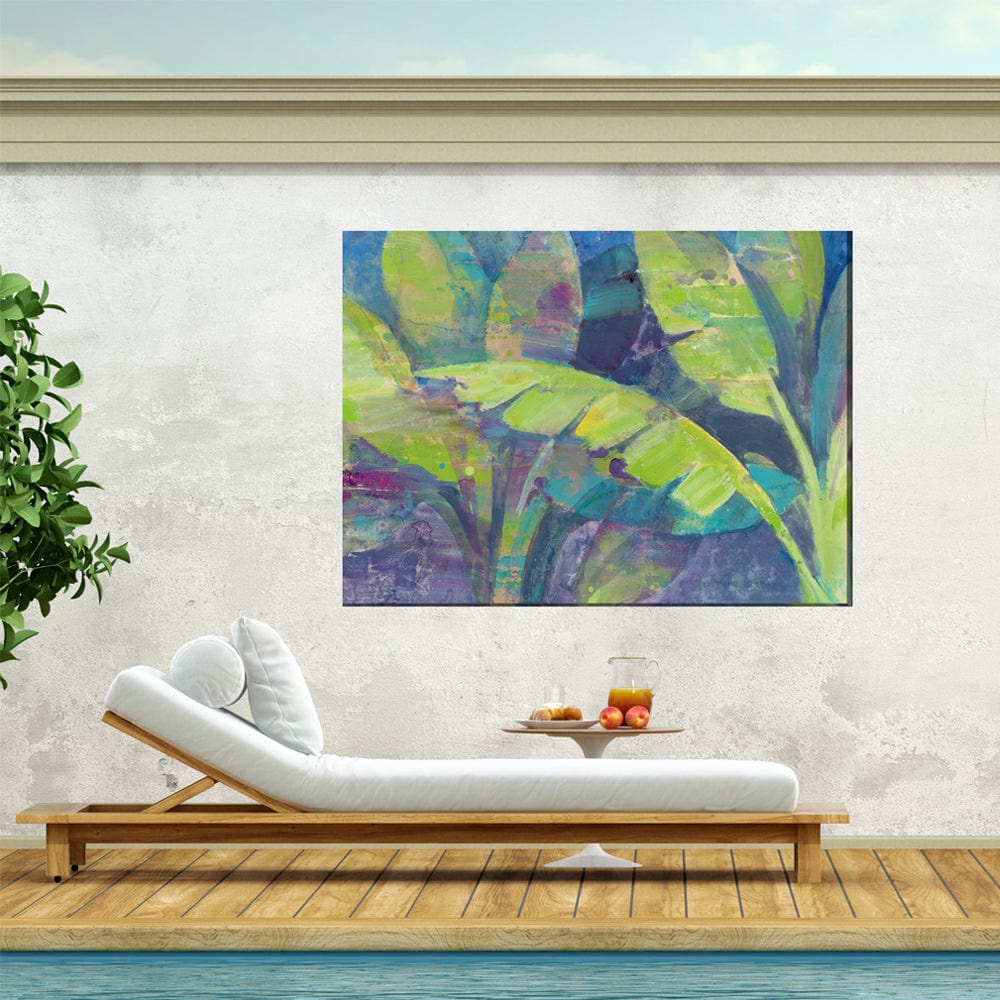 Bermuda Palm Outdoor Canvas Art - Outdoorartpross