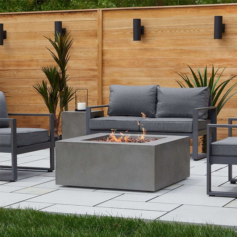 Baltic Square Propane Fire Table - Outdoorartpross