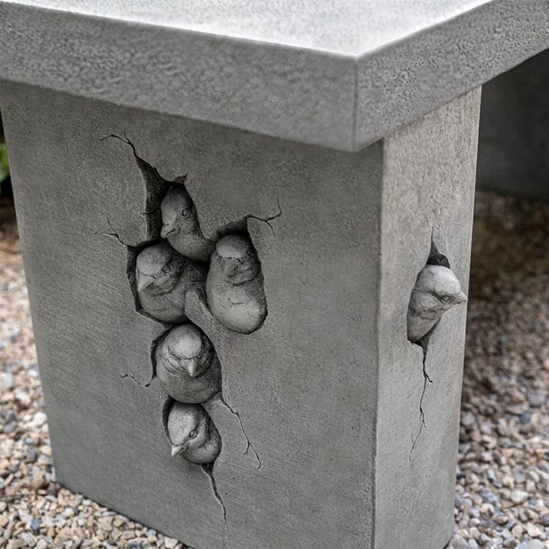 Birdhouse Bench - Outdoorartpross
