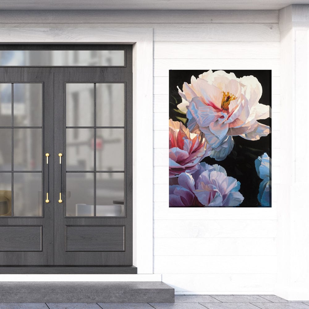 Blushing Beauty Outdoor Canvas Art - Outdoorartpross