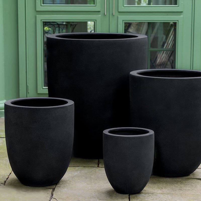 Bradford Planter Onyx Black Lite | Lite® Collection