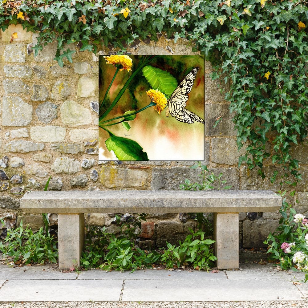 Butterfly Kiss Outdoor Canvas Art - Outdoorartpross