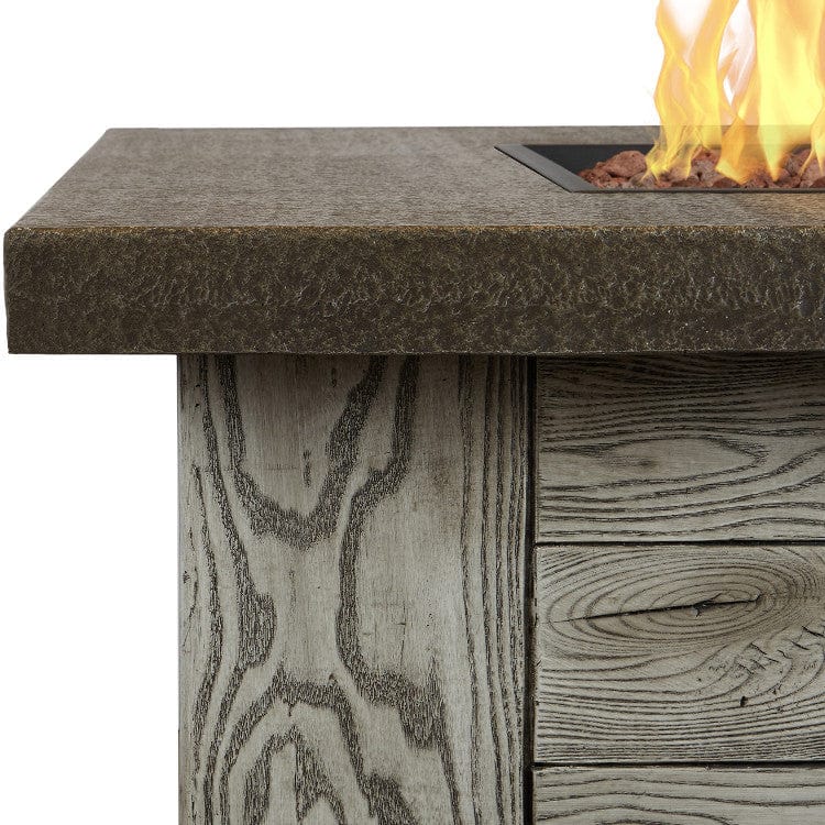 Forest Ridge Gas Fire Table - Outdoorartpross