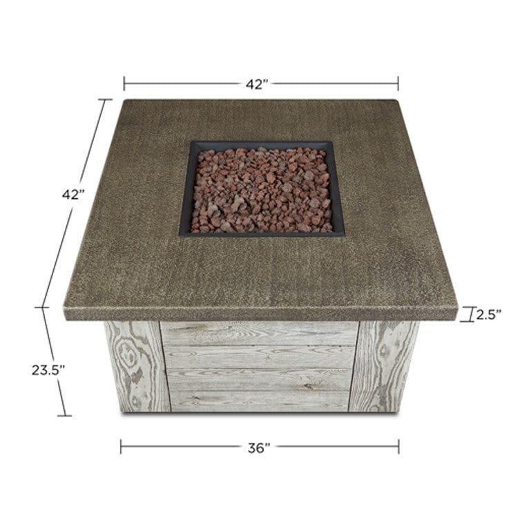 Forest Ridge Gas Fire Table - Outdoorartpross