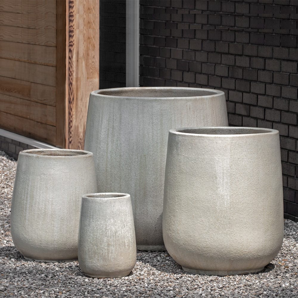 Caixa Planter Set of 4 in Antique Pearl - Outdoorartpross