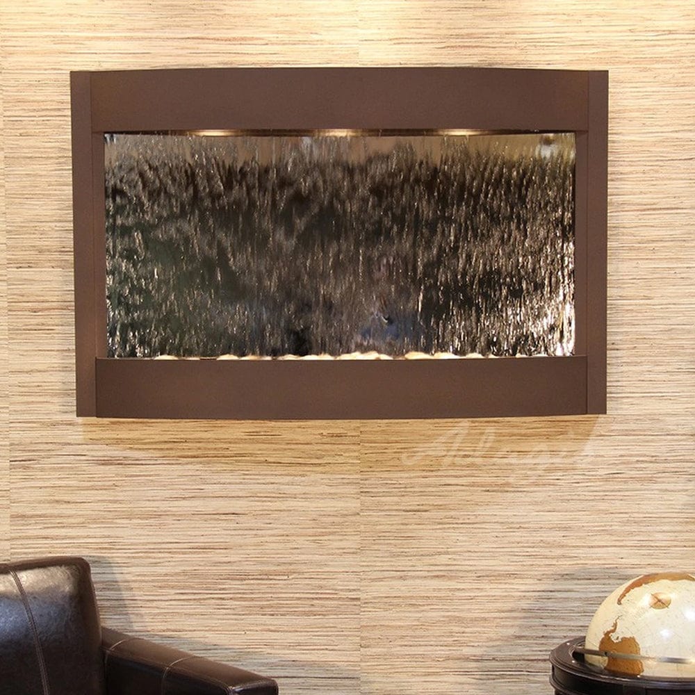 Calming_Waters_Woodland_Brown_Silver_Mirror - Outdoorartpross