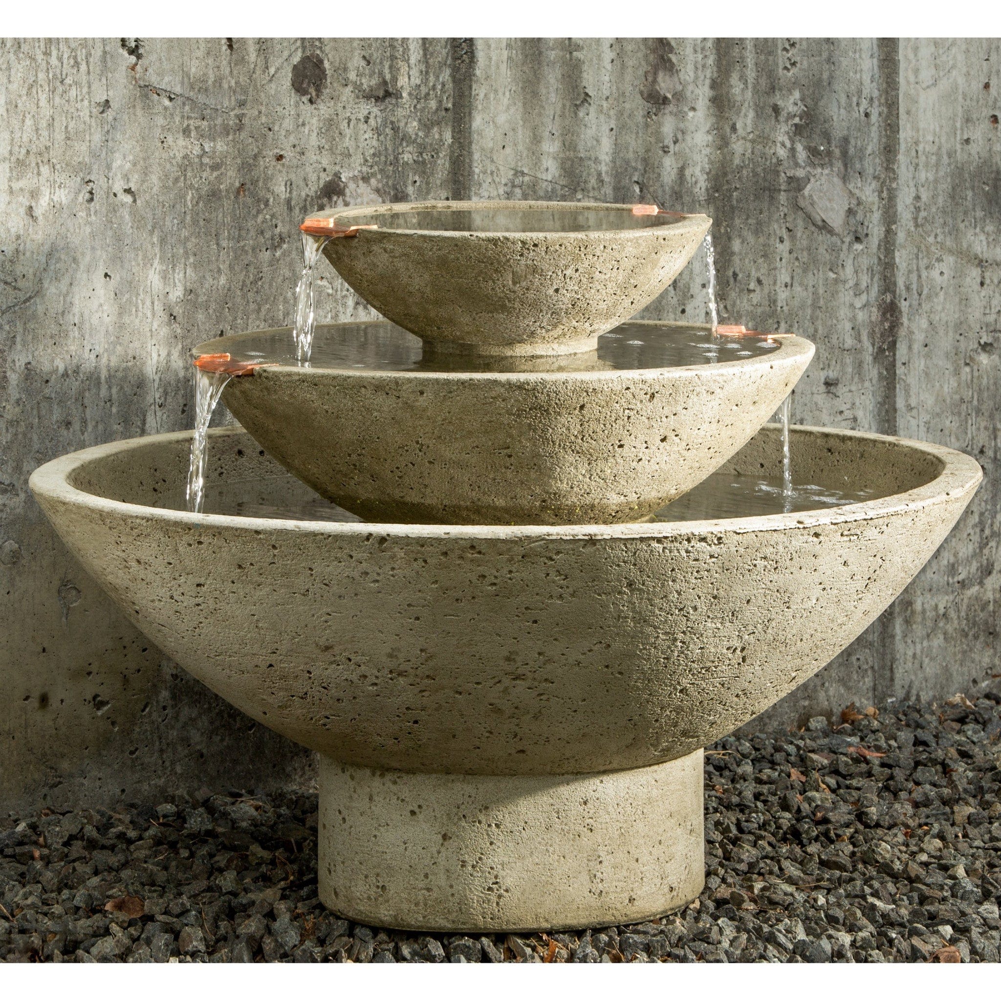 Carrera Tiered Bowl Water Fountain - Outdoorartpross