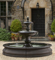Caterina Outdoor Water Fountain in Basin - Outdoorartpross