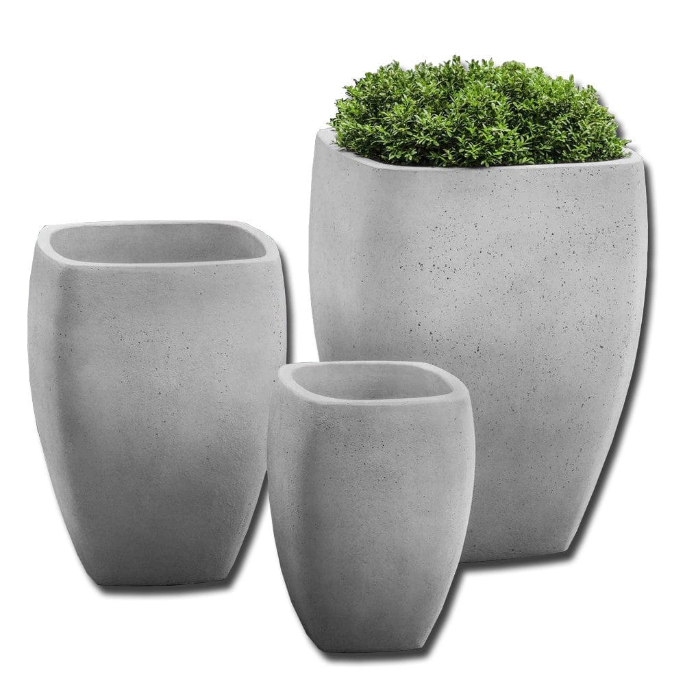 Cedros Planter in Playa Blanca - Set of 3 - Planters - Outdoorartpross
