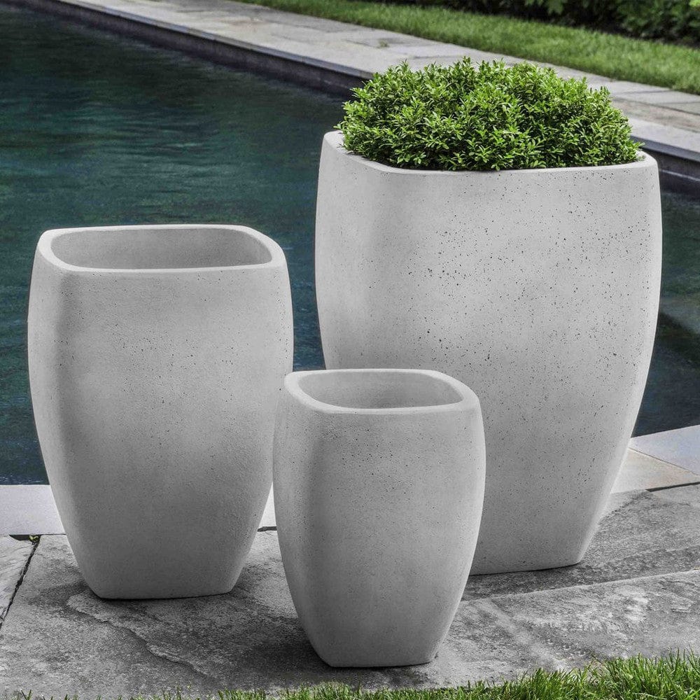 Cedros Planter in Playa Blanca - Set of 3 - Planters - Outdoorartpross
