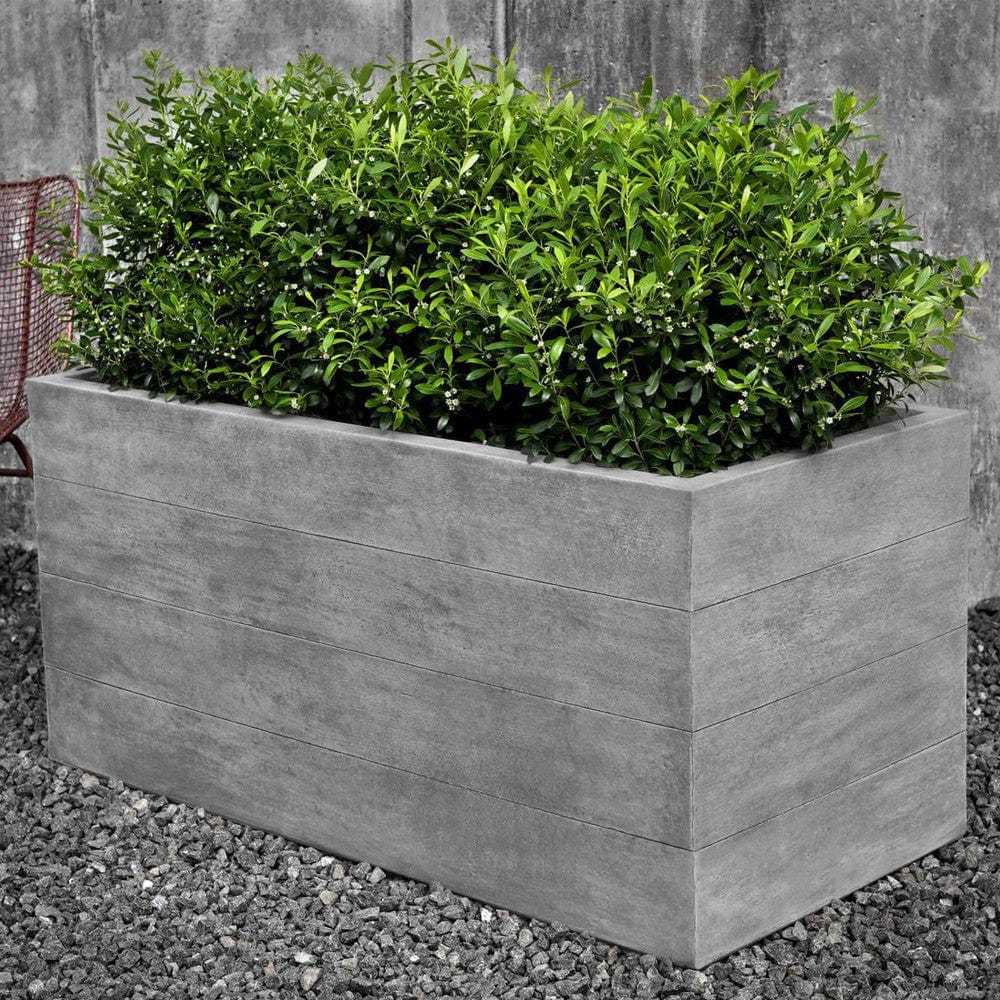 Chenes Brut Long Garden Box Planter - Planters - Outdoorartpross