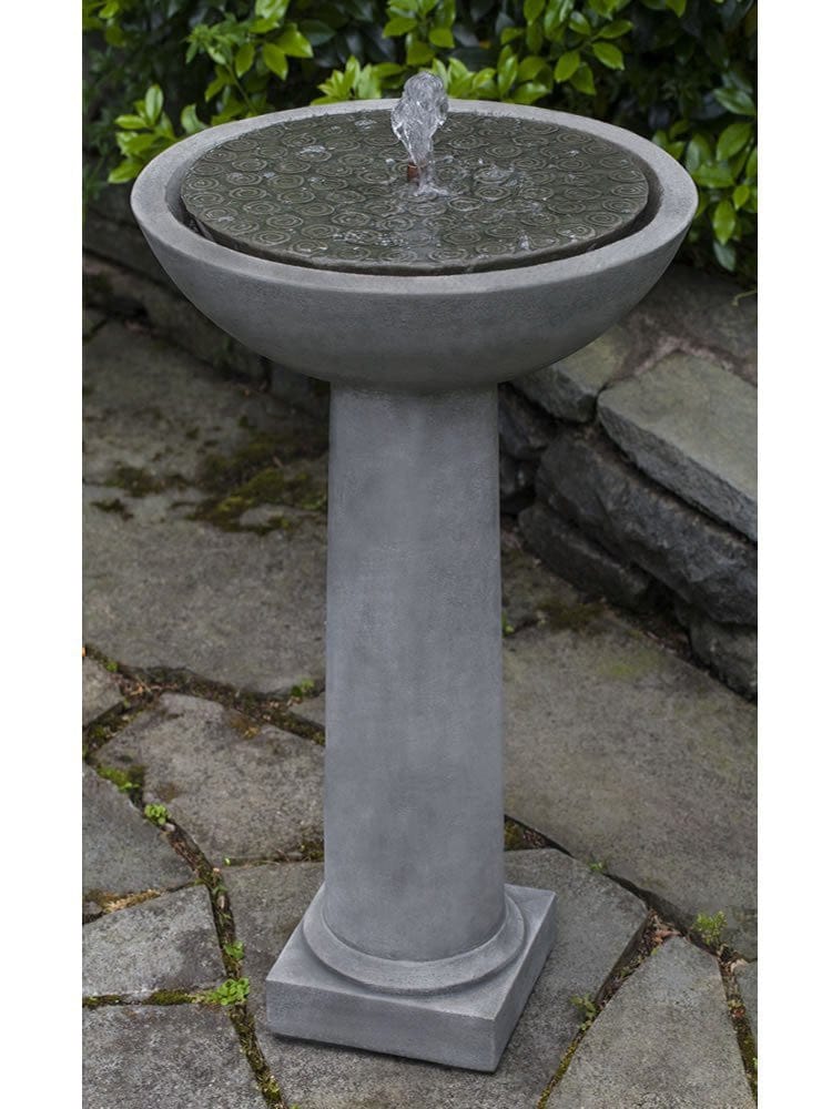 Cirrus Birdbath Water Fountain - Outdoorartpross