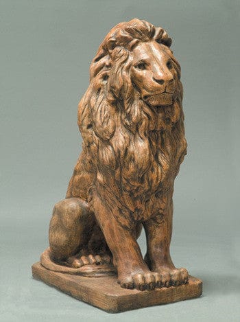 Estate Lion Outdoor Statue - Large - Statuary - Outdoorartpross